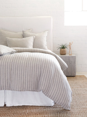 Blake Bedding In Flax And Midnight