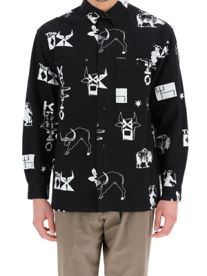 Kenzo Sign & Symbol Shirt Jacket