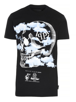 Philipp Plein Graphic Skull Print T-shirt