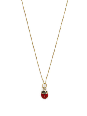 Eva Ladybug Necklace