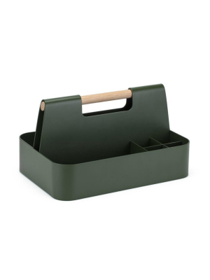 Elin Desk Caddy Moss