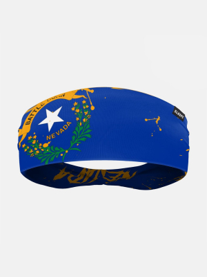 Nevada State Spell Out Doublesided Headband