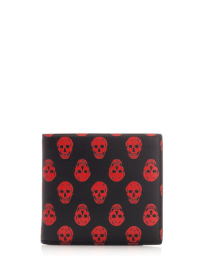 Alexander Mcqueen Skull Bifold Wallet