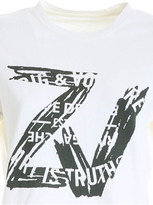 Zadig & Voltaire Logo Print T-shirt