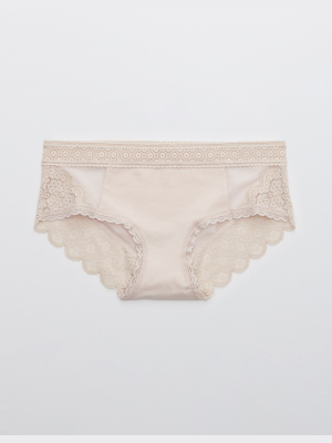 Aerie Queens Lace Mesh Boybrief Underwear