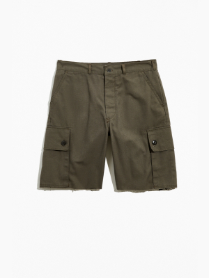 Urban Renewal Vintage Cutoff Camo Cargo Short