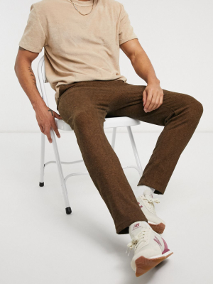 Native Youth Colton Striped Relaxed Pants In Khaki