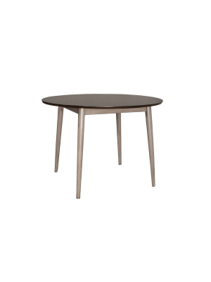 Mayson Dining Table Gray/chocolate - Hillsdale Furniture