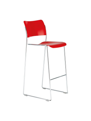 40/4 Stackable Bar Stool - Outdoor