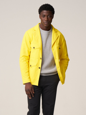 Pocket Coat - Yellow