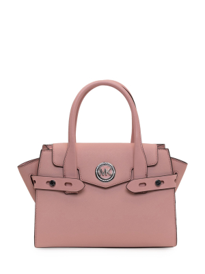 Michael Michael Kors Carmen Small Belted Satchel Bag