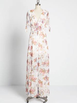 A Fresh Bouquet Maxi Dress