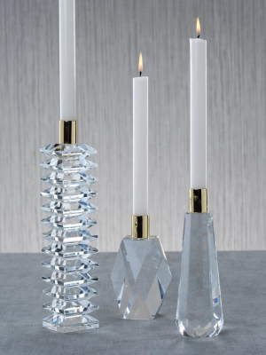 Florence Crystal Candleholders