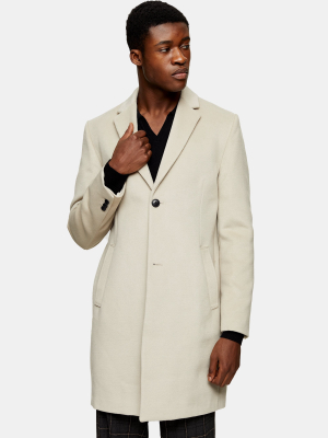 Considered Ecru Classic Fit Coat