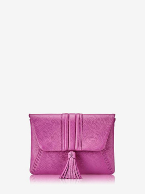 Gigi New York Pink Ava Clutch Bag
