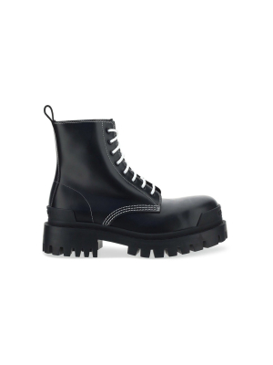 Balenciaga Strike Lace-up Boots