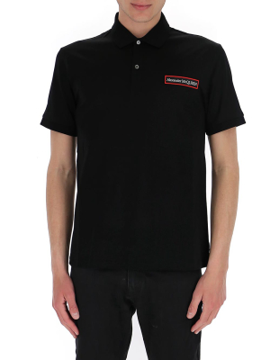 Alexander Mcqueen Signature Logo Polo Shirt