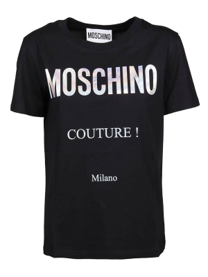 Moschino Logo Round-neck T-shirt