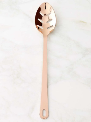 Copper Slotted Spoon