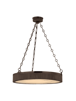 Lynden 5 Light Pendant Distressed Bronze