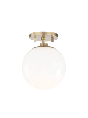 Stella 1 Light Semi Flush