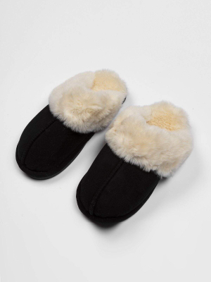 Women's Slippers In Black