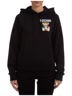 Moschino Italian Teddy Bear Hoodie