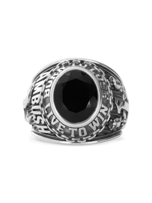 Ambush Class Ring - Silver/black