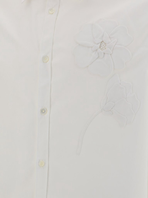 Valentino Garden Floral Embroidery Shirt