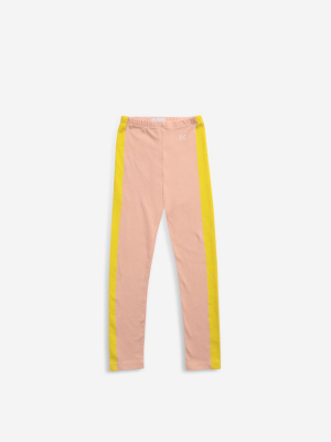 Bobo Choses Yellow Stripes Legging