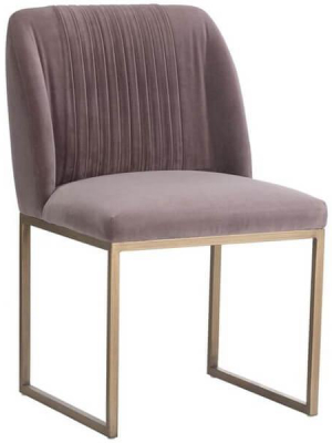 Nevin Dining Chair, Blush Purple (set Of 2)