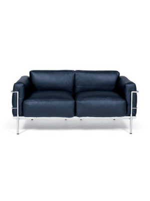 Le Corbusier Grand Confort Soft Loveseat (lc3)