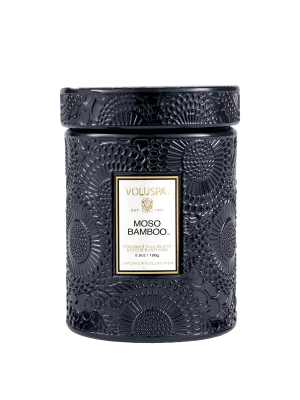 Moso Bamboo Small Jar Candle