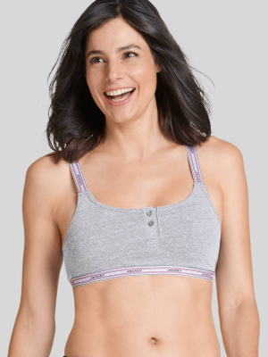 Jockey Generation™ Women's Retro Evolution Henley Bralette