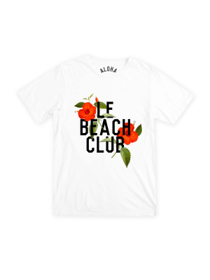Aloha Beach Club - Le Beach Tee White
