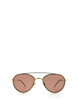 Thom Browne Eyewear Aviator Sunglasses