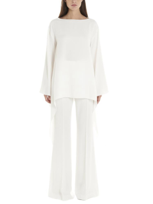 Alberta Ferretti Oversized Asymmetric Blouse