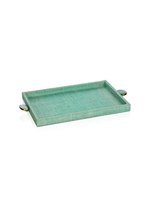 Natalia Jade Decorative Tray In Various Sizes