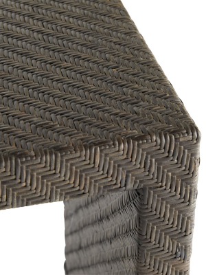 Dutch Console Grey Rattan