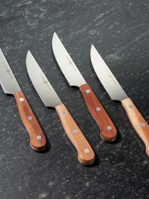 Wusthof ® Plum Wood Steak Knives, Set Of 4