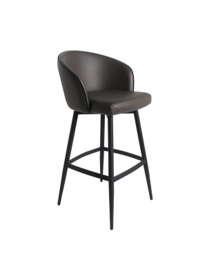 Webber Bar Stool Charcoal Grey