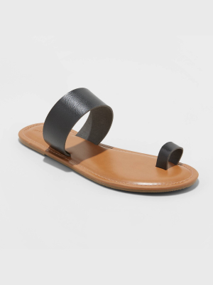 Women's Kessie Toe Ring Slide Sandals - Universal Thread™