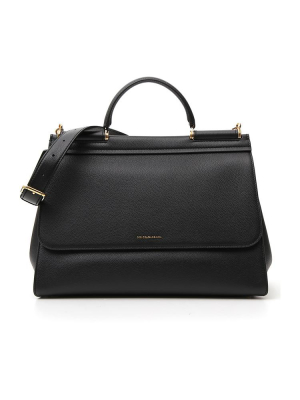 Dolce & Gabbana Sicily Top Handle Tote Bag