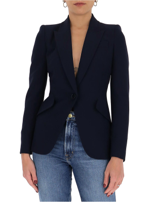 Alexander Mcqueen Single Breasted Blazer