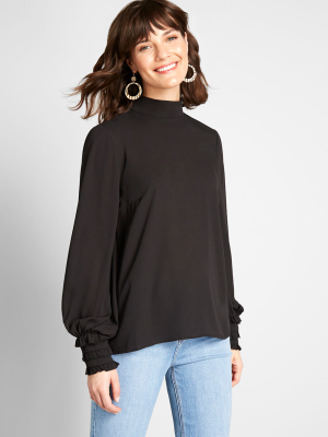 A Grace Of One's Own Chiffon Blouse