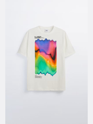 Color Print T-shirt