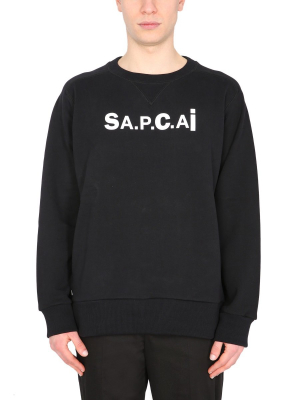 A.p.c. X Sacai Tani Crewneck Sweatshirt