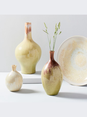 Metallic Speckled Vases