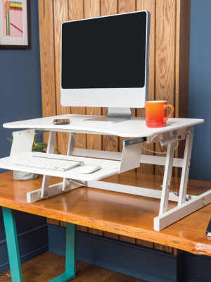Lorell Large Worksurface Adjustable Desk Riser