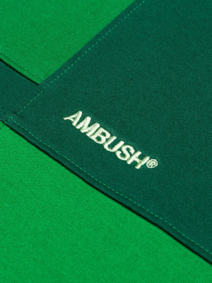 Ambush Patchwork Panel Tee - Green